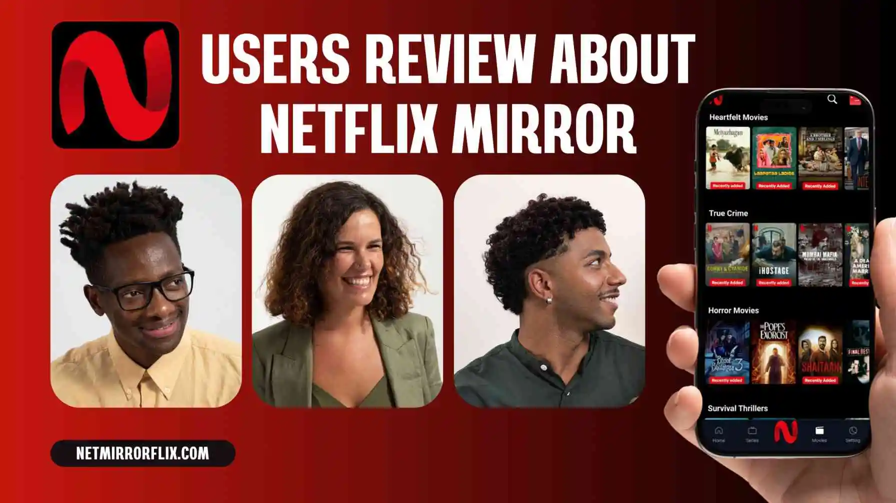 Users Review About Netflix Mirror