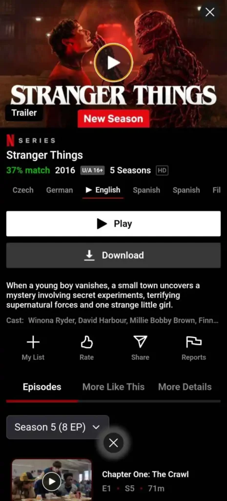 Download Videos From Netflix Mirror 3
